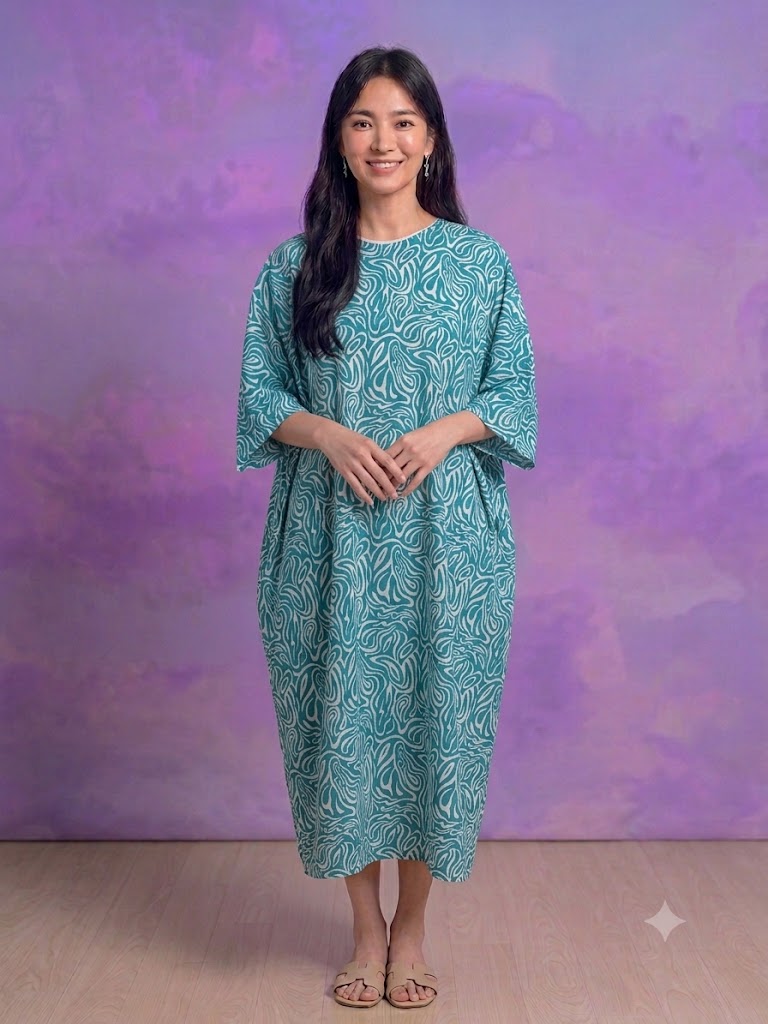 Daster Hijau Art